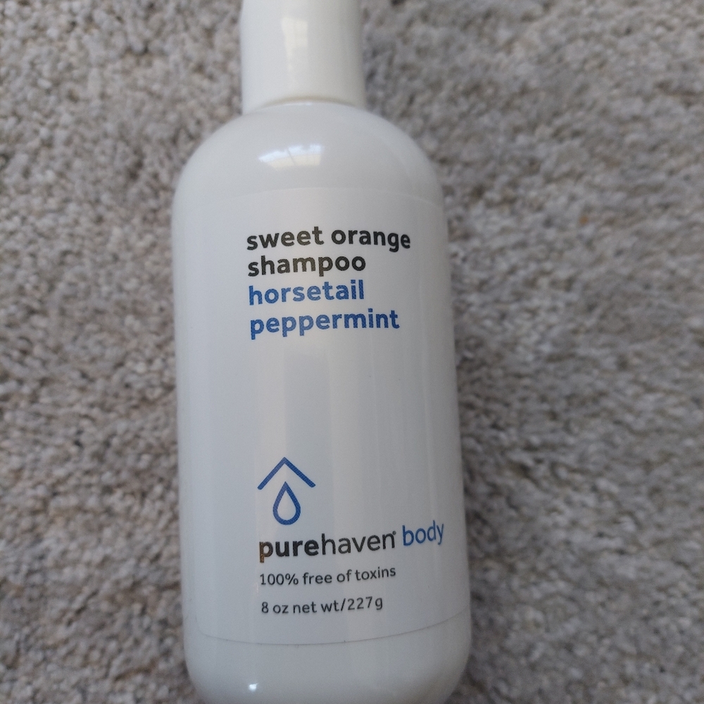 Pure haven sweet orange shampoo nontoxic